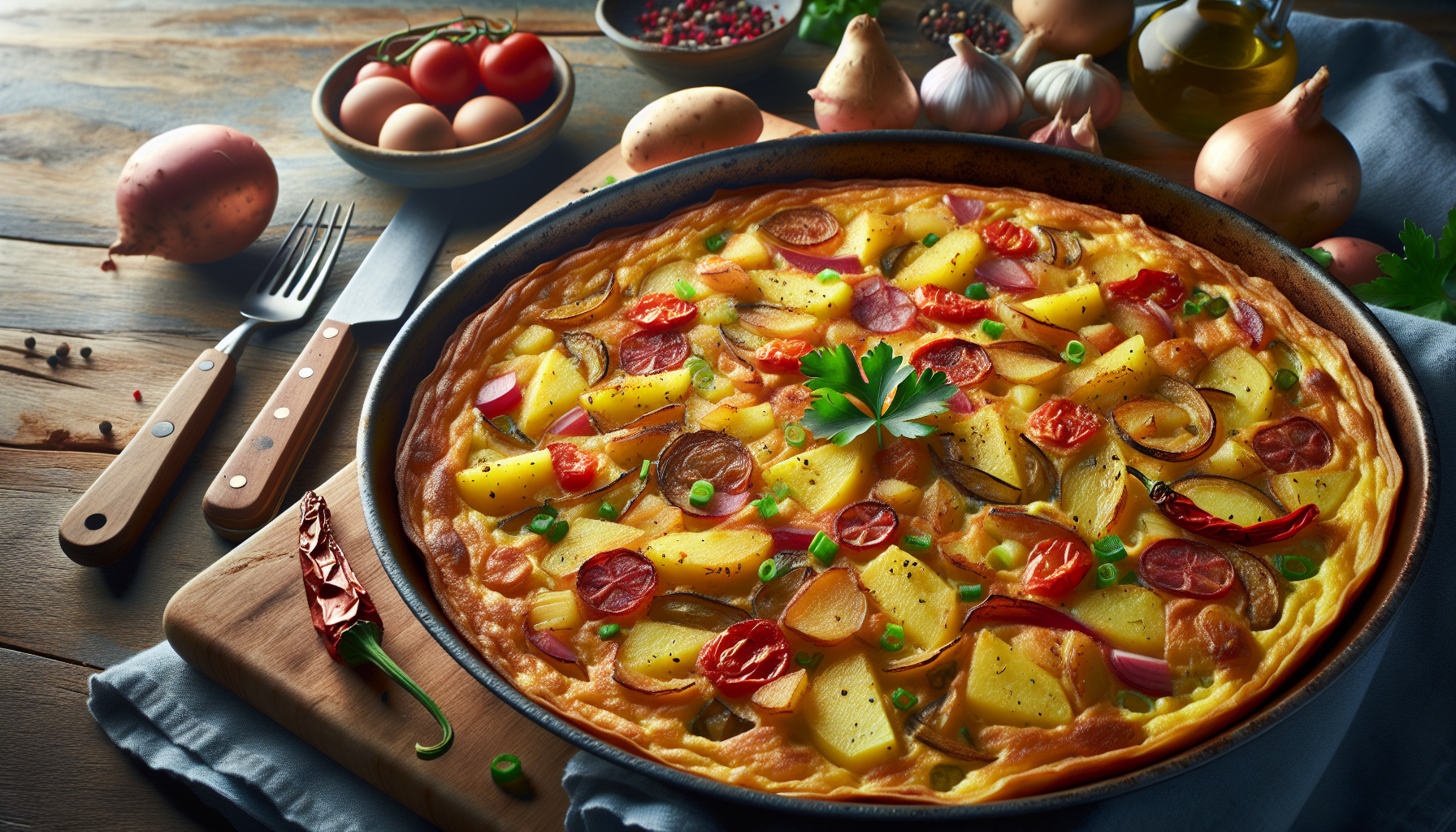 frittata con le patate